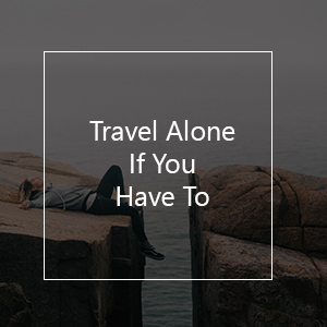 woman lying on a rock who stop making excuses and just travel