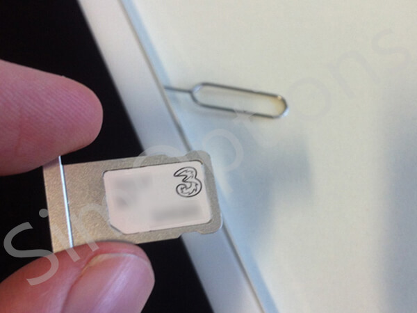 how to insert a sim card