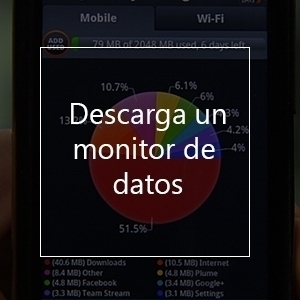 descarga un monitor de datos para evitar cargos por roaming