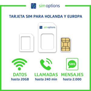 Tarjeta sim para Holanda Tarjeta sim para Holanda