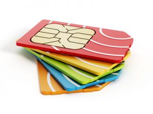 données d'itinérances cartes sim