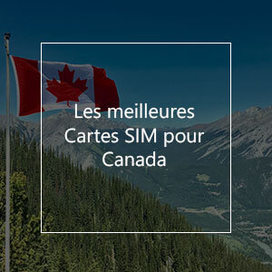 Carte SIM Canada. La téléphonie mobile et l'internet dans le Canada