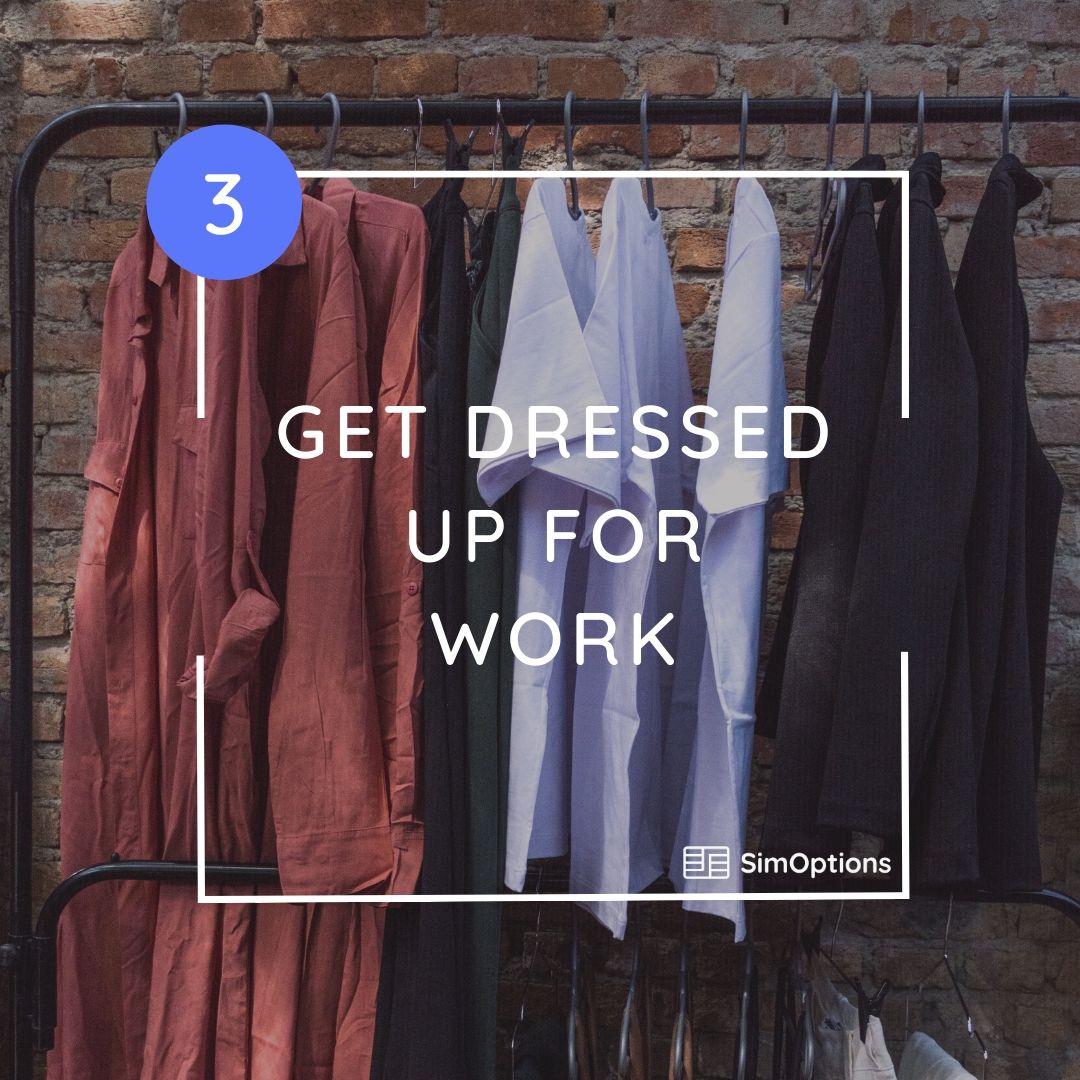 dress up for work