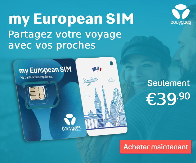 my European SIM de Bouygues Telecom