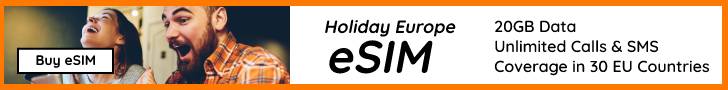 orange holiday europe esim banner