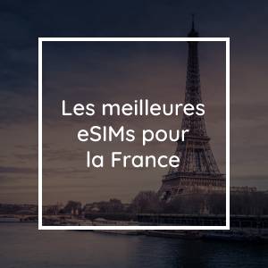 Les 5 meilleures eSIMs pour la France en 2023