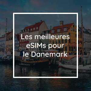Les 5 meilleures eSIMs pour le Danemark en 2023