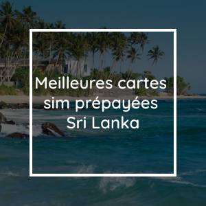 Les 10 meilleures cartes SIM prépayées pour le Sri Lanka en 2023